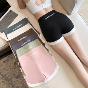 Quần an Toàn Mỏng Mùa Hè Cho Nữ Quần Bó Nâng Hông Mỏng Quần Bó Chống Trượt Quần Bó Chống Ánh Sáng Quần Bó Co Giãn
