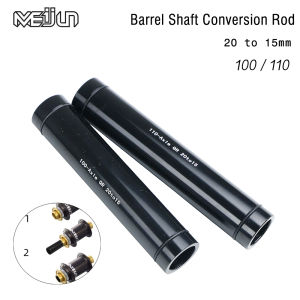  MTB Bike HUB Barrel Shaft Bicycle 20mm Thru Axles To 15mm Thru Axle Adapter 100/110mm Fork Aluminum Alloy Cycling Accessories