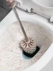 Peenoonshop ที่ขัดส้วม แปรงขัดชักโครก ที่ขัดส้วม ได้ทั้งแขวนและตั้งไม่ต้องเจาะรูให้พนังเสียหาย 49CM ที่ขัดห้องน้ำ ขัดห้องน้ํา