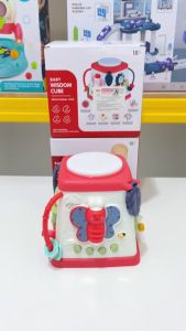[KST] Musik Drum Cube Box | Mainan Musik Montessori Anak Bayi Laki Laki Perempuan | Hadiah Ultah