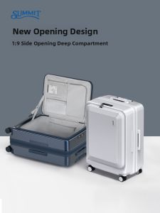 Front Open Large Capacity Travel Suitcase