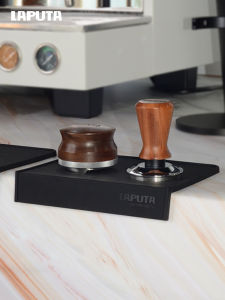 Laputa Silicone Coffee Tamping Pad Set Corner Pads Bar Counter Anti-Slip Coffee Brewing Accessories Tamping Hammer Included