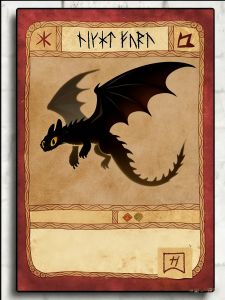 Potdemiel | Retro Toothless Gronckle Meatlug Dragon Cards Poster Print Canvas Painting Vintage Wall Art For Living Room Home Decor