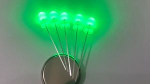 100 biji Led 5mm merah kuning hijau