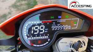 Motorcycle Digital LCD Diplayer Universal Speedometer Odometer Tacho MPH KMH Electronic Dashboard Waterproof Moto Accessories For Honda NXR150 NXR125 Bros 2003-2014 CRV XR150 GY200