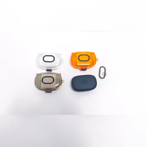 Compatible with JBL Endurance Peak 3 Bluetooth Earbuds TPU Case Connected Design Simple Style Hard Case