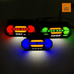 ไฟราวข้าง 1ชิ้น 12V-24V LED ไฟข้างรถพร้อมไฟส่องพื้น ไฟวิ่ง ไฟสัญญาณรถบรรทุก รถพ่วง และทั่วไป (Addy)
