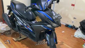 Decal Aerox 155MOTIF MOVISTAR SIMPLE stiker sticker striping Aerox 155 D-K2-032