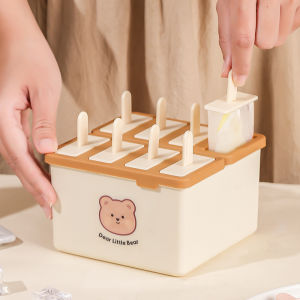 Mold Ice Cream Grade Food Plastic Geometric Shape Kitchen Tools for Making Ice Popsicles DIY Ice Cream Stick Molds