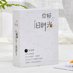 Nail Art Sticker Album Page Insert Type 6 Inch Photo Album Scrapbooking Ticket Storage Memorial Book Any Skin Type Beauty Tool