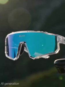 scvcn | Kính Đi Xe Đạp Đổi Màu SCVCN Chống Tia UV400 Chống Gió Phân Cực Kính Mát Câu Cá Kính Thể Thao Ngoài Trời Đi Bộ Đường Dài Cắm Trại