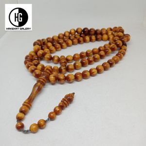 tasbih kayu getah pinus asli dan original h400