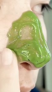 Complex Acid Avocado Deep Cleansing Facial Bubble Mask Remove Blackheads Oil Control Cleansing Mask  牛油果清洁面膜