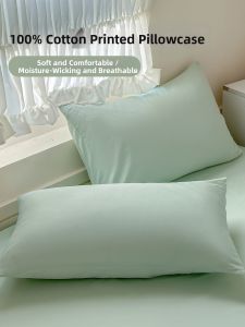 MENGWEIJUE | 100 Cotton Pillowcases New 2026 Model Washable