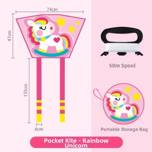 KAIYA | Mini Portable Easy Fly Cartoon Kite