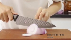 Kitchen Knife Set Combination Stainless Steel Meat Slicing Knife Fruit Knife Chef Special Kitchen Knife Set Gift Box