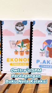 Nota Ekonomi SPM Tingkatan 4-5 Nota A+ (Bab Penuh) Grafik Berwarna-warni Terbaik dari Owltra Edu