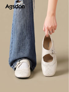 Agsdon | French Style Mary Jane Shoes For Summer Dress