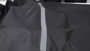 Claro Waterproof Motorcycle Raincoat with Reflective Stripes - Premium Quality and Extra Thick Materials