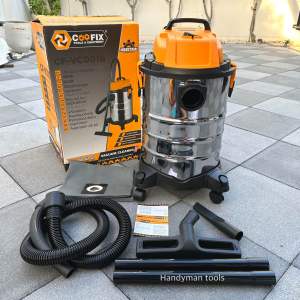 COOFIX เครื่องดูดฝุ่น 1200 วัตต์ รุ่น CF-VC001B (ดูดน้ำ - ดูดแห้ง) ขนาดความจุถัง 30 ลิตร Vacuum Cleaner