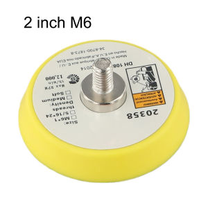 Polishing Sanding Disc Backing Pad Car Polisher Pneumatic Sander For Auto Polishing Machine Abrasive Tool Backing Pads