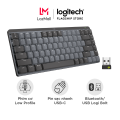 Bàn phím cơ không dây Logitech MX Mechanical Mini  – Tactile, chiếu sáng nền, sạc USB-C, mac OS | Win. 