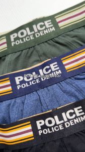 POLICE Celana Dalam Cotton Spandex Premium Pria - Tersedia Big Size