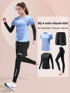 HROLRN | Bộ Đồ Thể Thao Nữ Khô Nhanh Kích Cỡ Lớn
