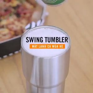 Ly Giữ Nhiệt Lock&Lock Swing Tumbler 880ml LHC4138SLV