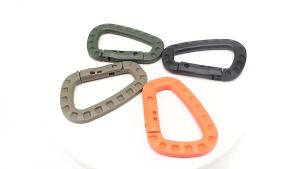 Outdoor Medium Tactical Carabiner ITW Molle Buckle Hook Backpack Molle System D Buckle Sports Camping Climbing Accessories