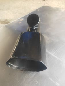 knalpot suos ngorok basah model segi enam mobil bensin