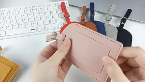 Travel Luggage Tag – Handbag Label & Airplane Boarding Pass PU Leather