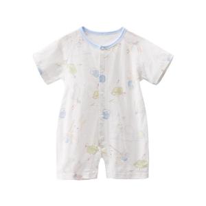SHI YUE JIE JING | Pure Cotton Short Sleeve Baby Romper