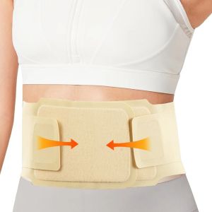 1PCS Ultra Thin Back Brace - Lightweight & Breathable Lumbar Support Belt for Women & Men – Invisible Under Clothes for Sciatica