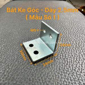 combo - 20 cái - Ke góc vuông các loại