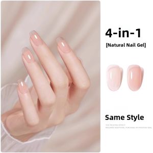 CHUBEISHI | Nail Polish Base Coat 3-in-1 Clear Pink