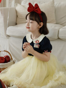 YOEHYAUL | Đầm Nữ Trẻ Em Chống Vi Khuẩn Thoáng Khí Mềm Mại Có Cổ Baby Doll