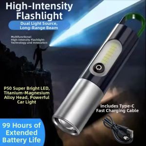 Rechargeable Super Bright Long Range Flashlight