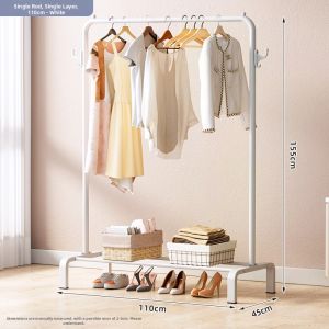 HAOMEIJIA | Folding Indoor Drying Rack Household Clothes Hanger