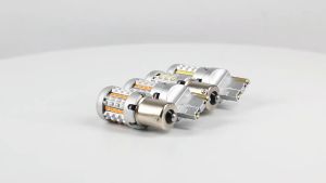 ✅Oprah 2PCS 12V Universal Super Bright Yellow Turn Signal Bulb White Reverse Light No Hyper Flash T20 7440 W21W 1156 P21W PY21W BAU15S BA15S LED Turn Left Right Indicator Light Front Rear Tail Signal Light Bulb(Amber/Yellow)