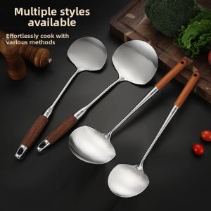 New Extended Heat-Resistant Stainless Steel Cooking Utensil Set