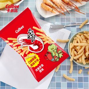 Calbee Thai Imported Crobi Hetong Prawn Cracker French Fries Non-Fried Kids Snacks Casual Internet Celebrity Food