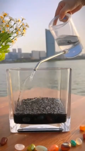 4-5MM Aqua Soil 3L Substrate And Plant Aquarium Active Substrate Decoration Bottom Tank Fish Tank Black Soil