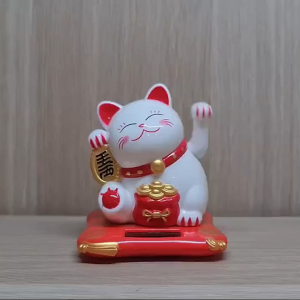 Lucky Cat Solar/Kucing Solar/Kucing Hoki Pajangan/Dashboard Solar Hoki Terbaik Berkualitas