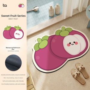 BEIAISI | Absorbent Slip-resistant Cartoon Bathroom Mat