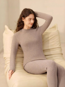 YINGBOLUN | Thermal Underwear Set Fleece Lined