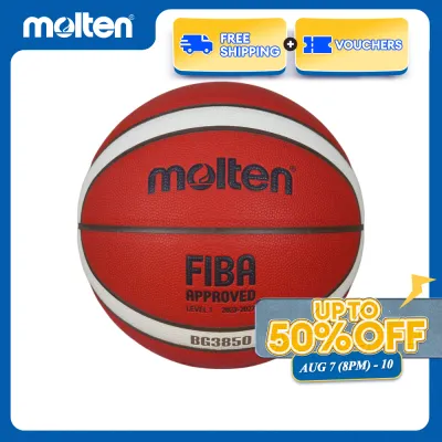 Molten B7G3850 FIBA Approved Leather Basketball