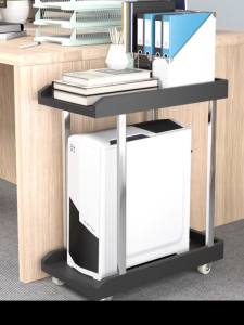 【2ชั้น】รับน้ำหนักได้เยอะ เเท่นวางคอม ขาตั้งคอมพิวเตอร์ ฐานรอง PC ที่วางเคสคอม  วัสดุ abs มีล้อ แนวตั้ง กันน้ำ ทนทาน มีล้อ สะดวก แนวตั้ง เหมาะสำหรับโฮสต์คอมพิวเตอร์พีซี