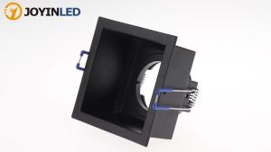 JOYON 10 Chiếc Đèn LED Âm Trần GU10/MR16 Giá Đỡ Khung Hợp Kim Cho Phòng Tắm Điểm Chiếu Sáng Giá Đỡ Ổ Cắm Có Đèn