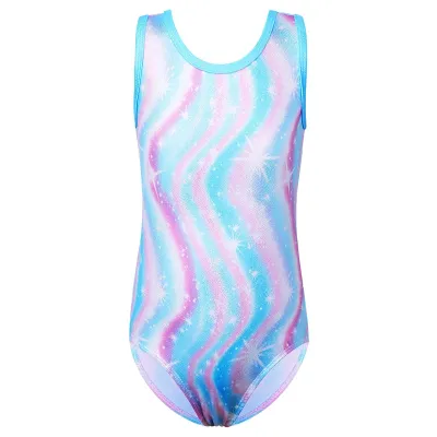 3-14 years old Gymnastics Sports Uniforms for sports training Five styles of girl body shape training